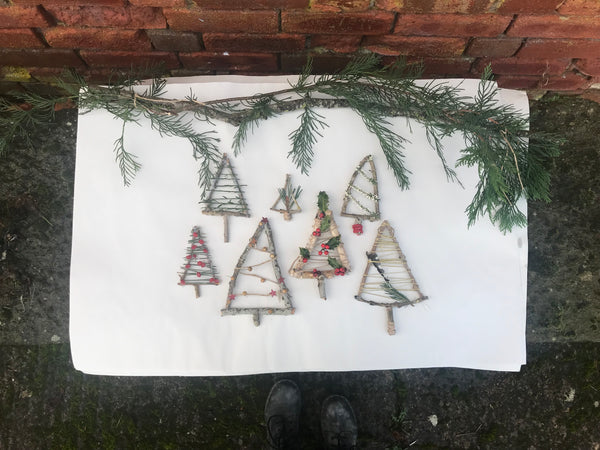 Stick Christmas Tree Decorations