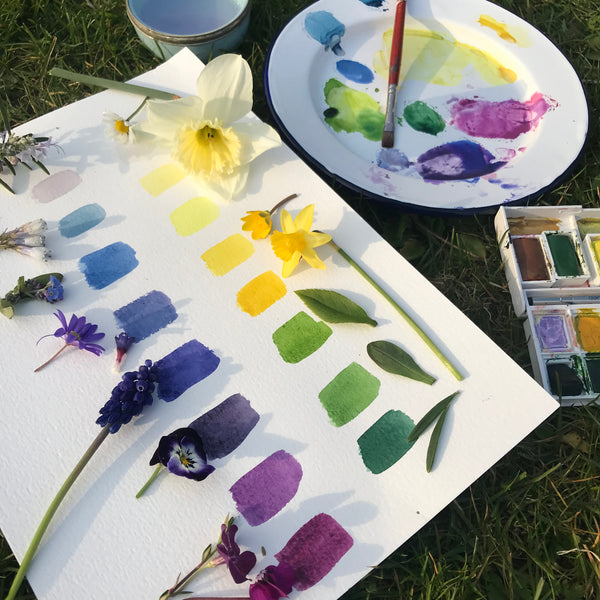 Spring colours - an alternative treasure hunt. – The Den Kit Co.