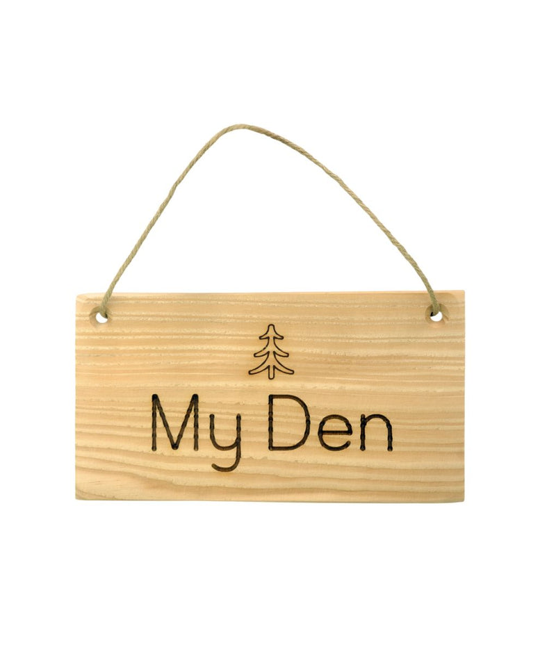 Wooden Den Signs