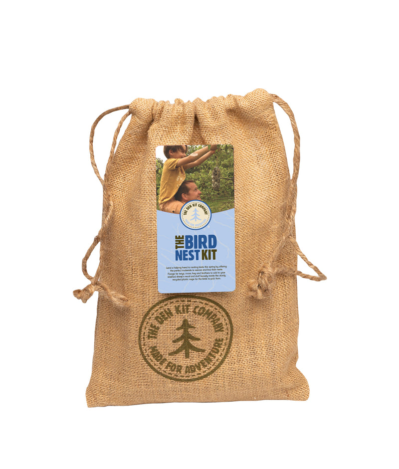 Drawstring bag to keep your Bird Nest Kit safe