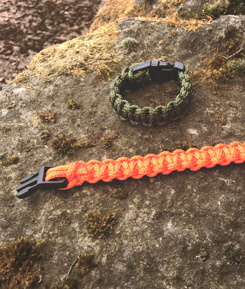 Gerber | Jewelry | Orange And Tan Paracord Survival Bracelet By Gerber |  Poshmark